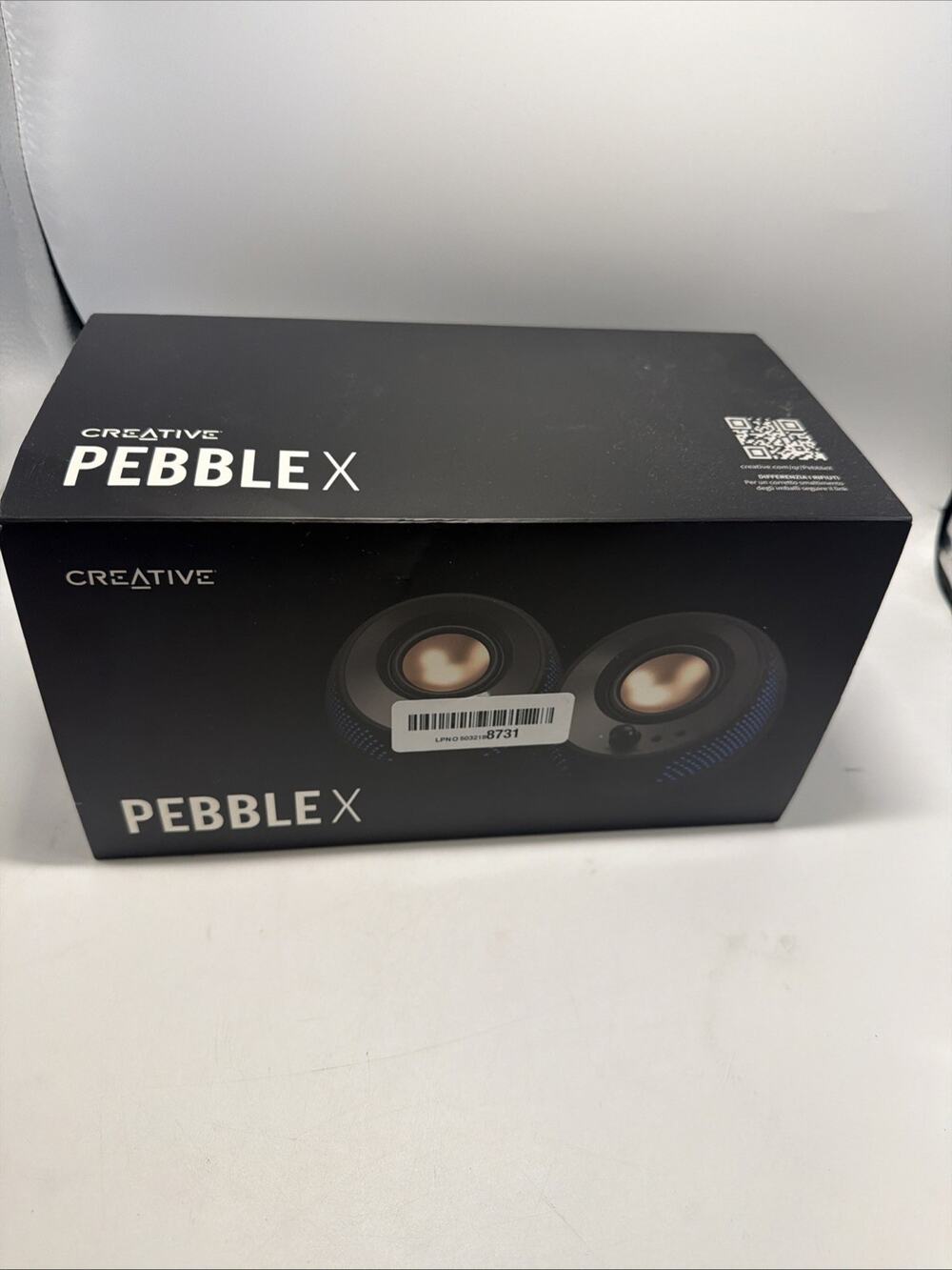 Creative Pebble 2.0 USB-Powered Desktop Speakers with Far-Field Drivers